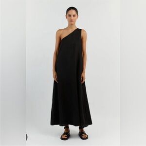 Diish White One Shoulder Dress